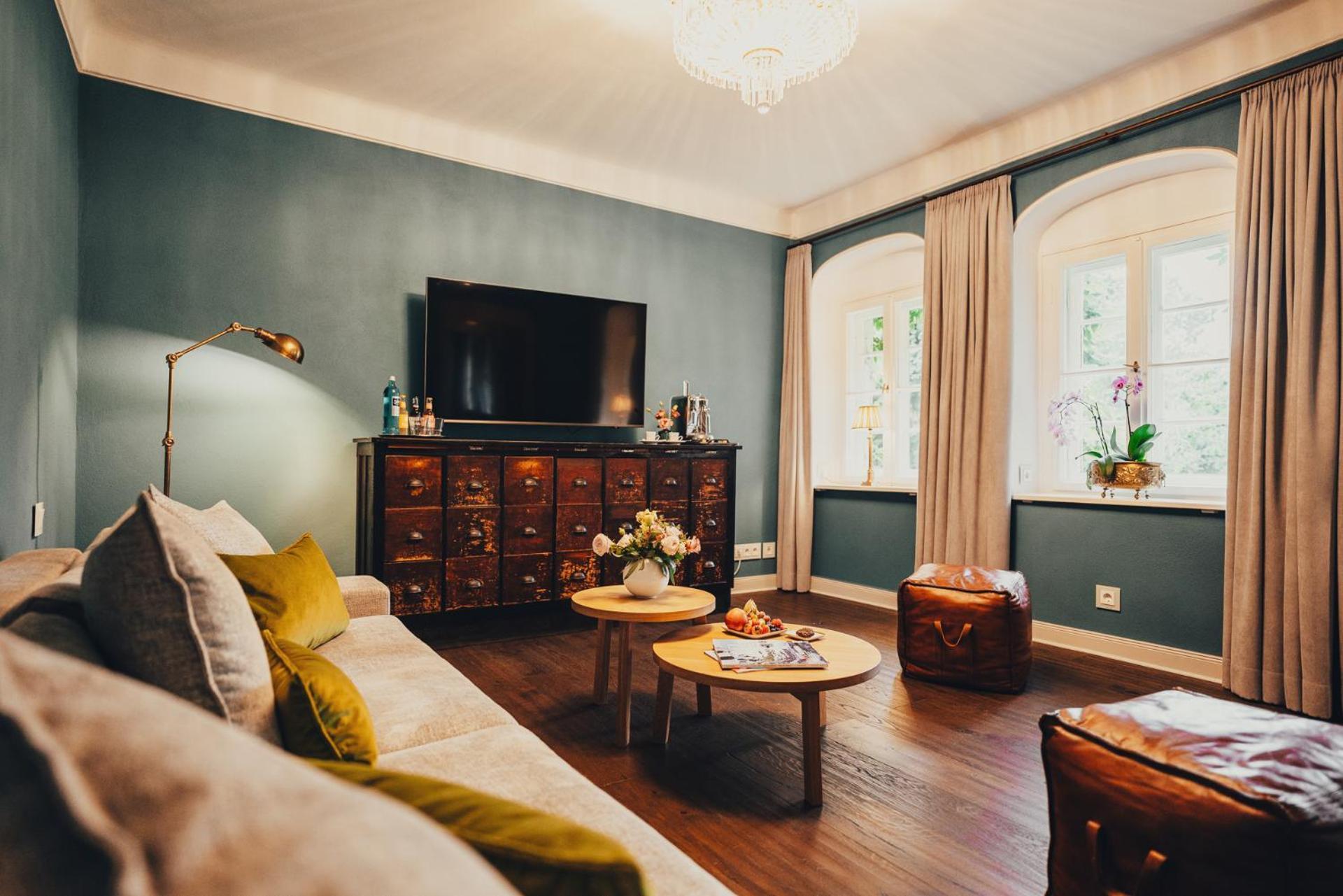 Hotel Villa Sorgenfrei & Restaurant Atelier Sanssouci Radebeul Extérieur photo