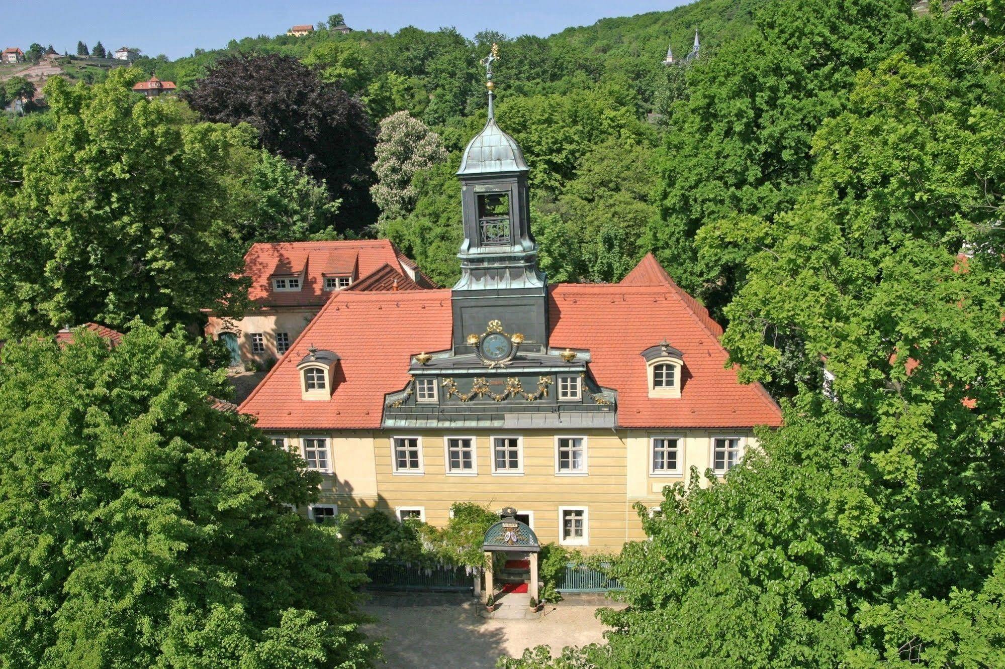 Hotel Villa Sorgenfrei & Restaurant Atelier Sanssouci Radebeul Extérieur photo